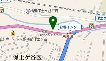カーセブン 狩場インター店の地図画像