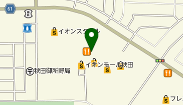 ikka(イッカ) イオンモール秋田店の地図画像