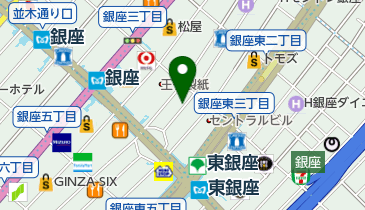 GOLFTEC(ゴルフテック) 銀座ANNEX店の地図画像