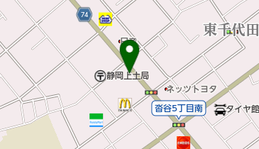 哲麺 五十八代目 静岡沓谷店の地図画像