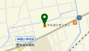 マルヨシセンター 新居浜東店の地図画像