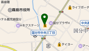光学堂 きりしま国分山形屋店の地図画像