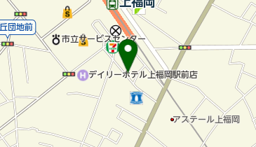 上福岡OZ(オズ)動物病院の地図画像