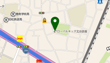 グローバルキッズ北池袋園の地図画像