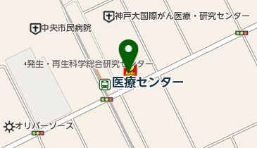 麻酔博物館の地図画像