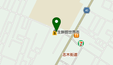 魚勝 新座店の地図画像