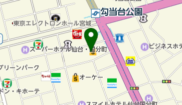 THREE(スリー) 仙台三越の地図画像