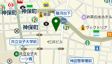 神保町画廊の地図画像