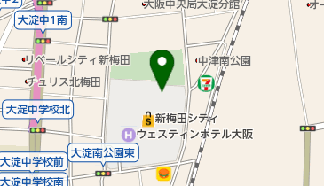 マツダブランドスペース大阪の地図画像