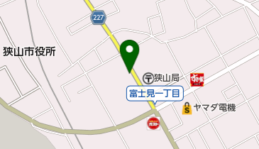 アフラックサービスショップ 狭山富士見店の地図画像