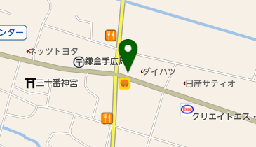 かまくらげんき動物病院の地図画像