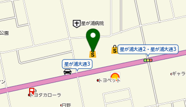 ファミリークリーニング 星が浦店の地図画像