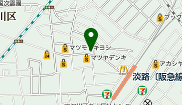 ハートオプト 淡路本町商店街店の地図画像