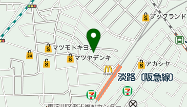 パーラーレクサス 淡路店の地図画像