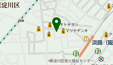 寝具とナイティの店 福井屋の地図画像