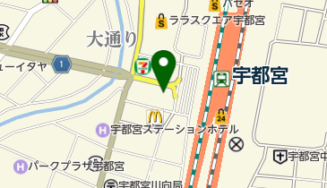 楽家 西口店の地図画像