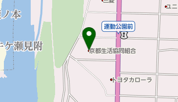 京都生活協同組合 本部・宅配運営部の地図画像