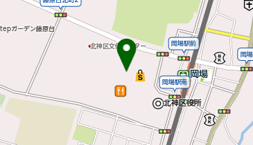 ハリミツクリーニング イオン藤原台店の地図画像