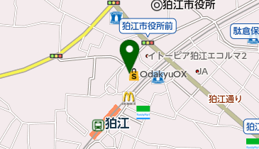 たごさく 小田急OX狛江店の地図画像