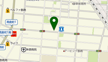 都島学童クラブの地図画像