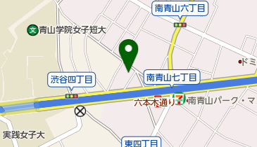 犬の学園ファミリーナガーデンの地図画像