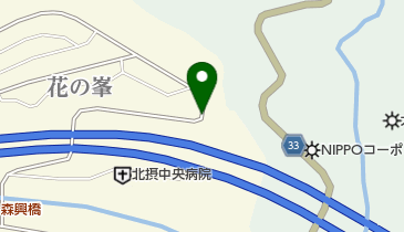 生瀬ヒュッテの地図画像