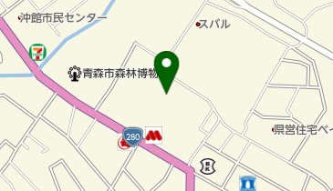 生活協同組合コープあおもり 組合員活動部の地図画像