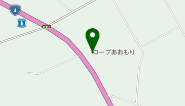 生活協同組合コープあおもり 十和田センターの地図画像