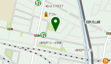 山助 新松戸店の地図画像
