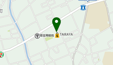山助 草加店の地図画像