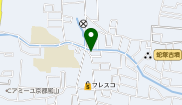 オートクチュール・ランコントレ本店の地図画像