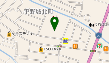 とれたて市ひぞっこの地図画像