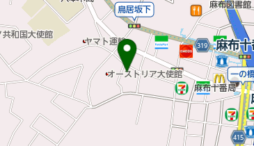 可不可 KAFUKA TOKYO(カフカ トウキョウ)の地図画像