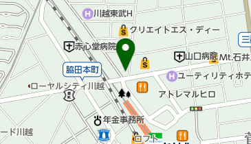 メアシス 川越店の地図画像