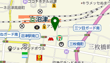 中央コンタクト 沼津店の地図画像