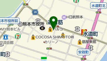 中央コンタクト 通町筋店の地図画像