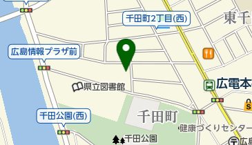 さかい珈琲 千田町店の地図画像