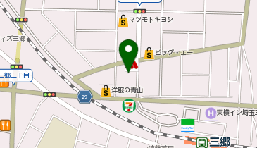 メガネフラワー 三郷店の地図画像