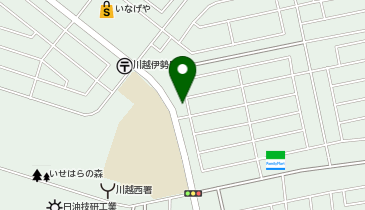 メガネフラワー 川越伊勢原店の地図画像
