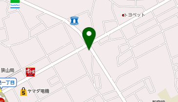 メガネフラワー 狭山店の地図画像