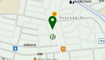 星乃珈琲店 成瀬店の地図画像