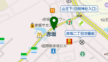 SKY(スカイ)ビューレックス 赤坂店の地図画像