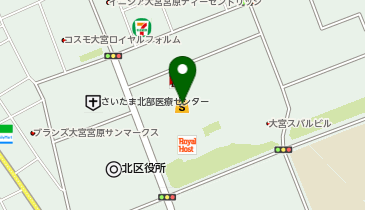 こども写真城 スタジオアリス ステラタウン大宮店の地図画像