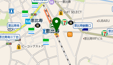 B-COMPANY(ビーカンパニー) アトレ恵比寿店の地図画像