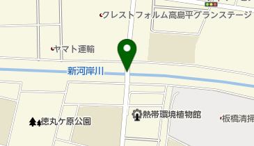 徳丸橋の地図画像