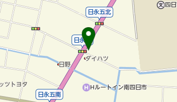 買取大吉 四日市店の地図画像