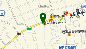 ムスビガーデン 桜新町店の地図画像