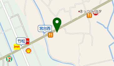 背脂醤油ラーメン まる星 開成店の地図画像