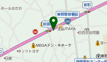 セレクトネイルココ 秦野店の地図画像