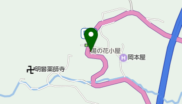 湯の花小屋の地図画像